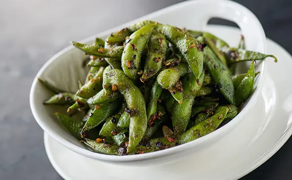 HOT & SPICY EDAMAME