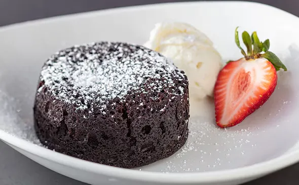 CHOCOLATE LAVA CAKE