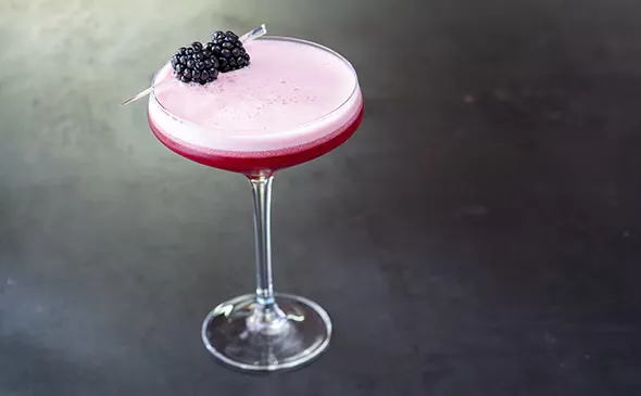 JENN’S BLACKBERRY RICKEY